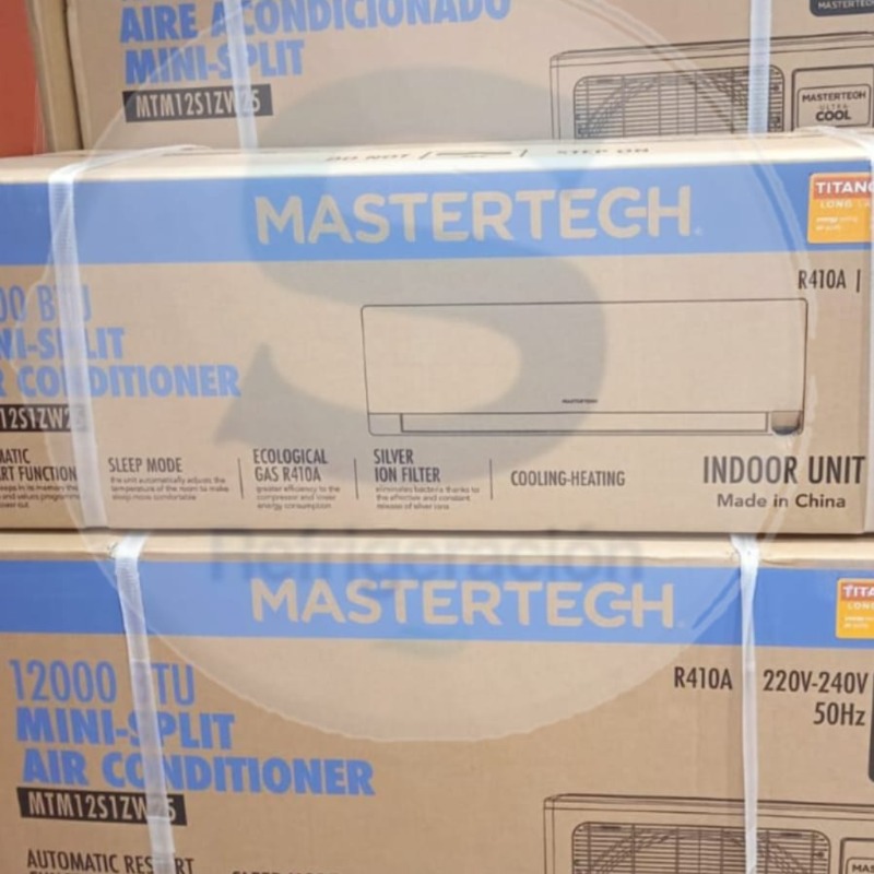 Aire Acondicionado Mastertech 3500w  Kit De Instalacion