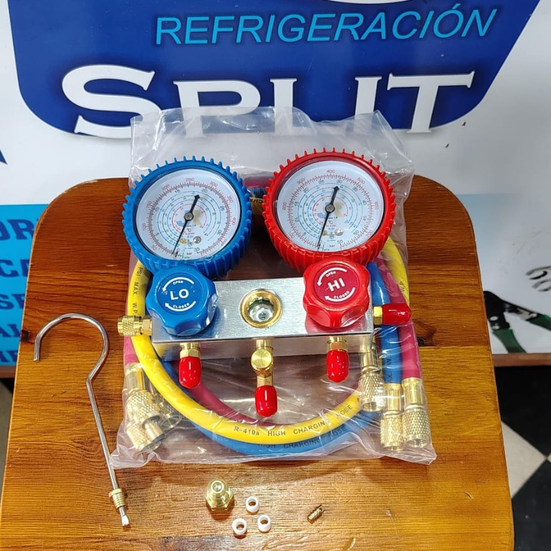 Manifold Jr Completo Con Protectores Y Visor R410/22/134/404