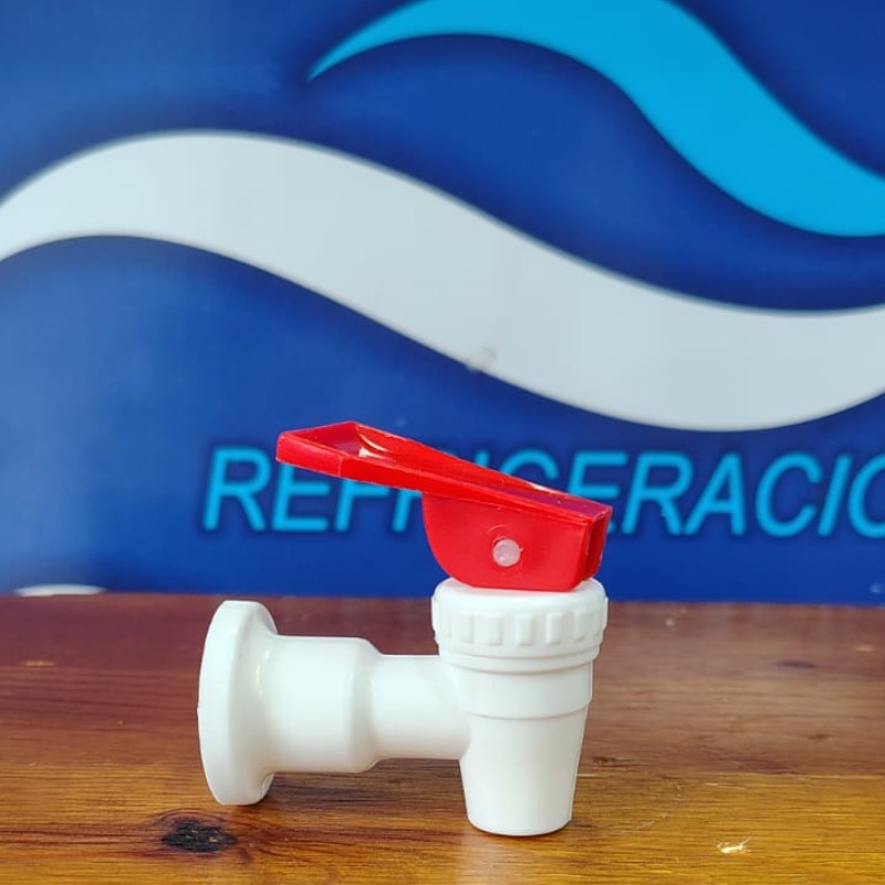 Canilla Dispenser Hembra Roja