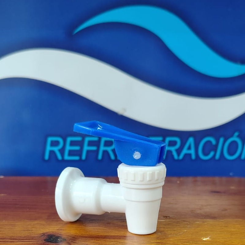 Canilla Dispenser Hembra Azul