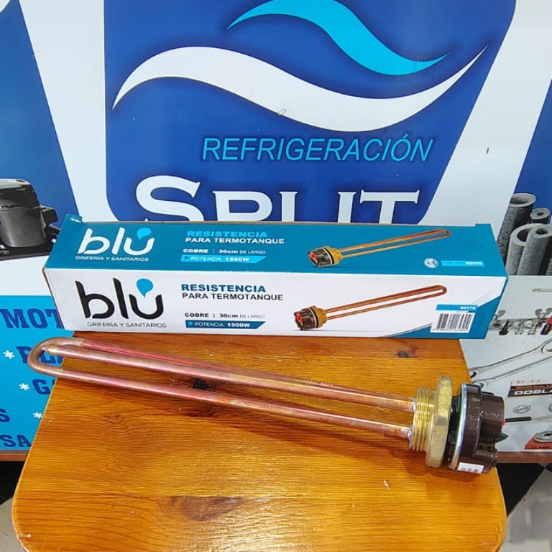 Resistencia Termotanque 1500w BlÚ