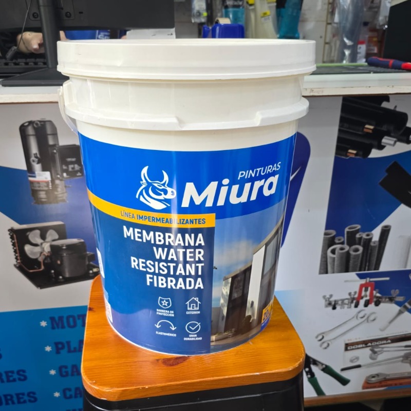 Membrana Miura Water Resistent Fibrado 20kg