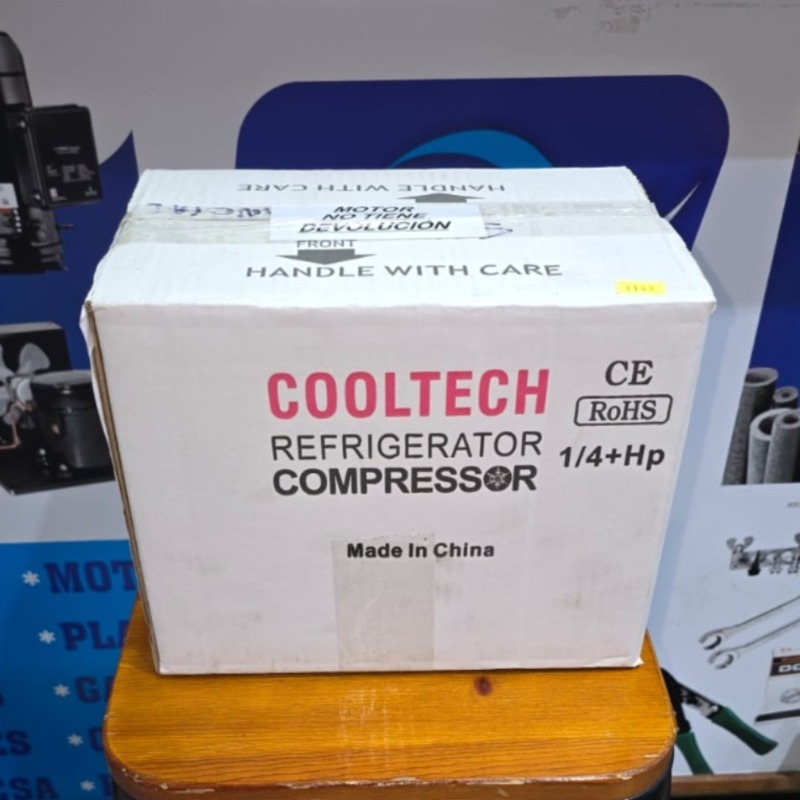 Motor  1/4 Hp Gas R600 Cooltech / Jr