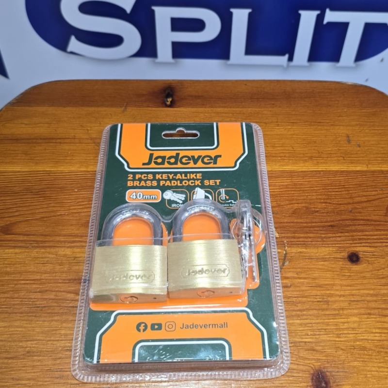 Kit Candado X2 40mm Jadever